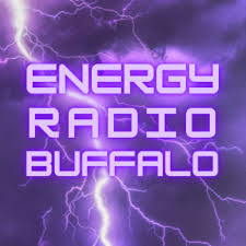 Energy Radio Buffalo - Media Partner Text reads "Energy Radio Buffalo" with a purple lightning background.